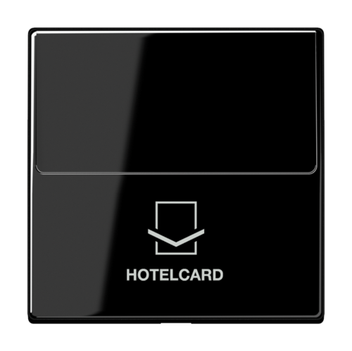 Накладка на карточный выключатель JUNG А-СЕРИЯ, черный