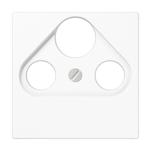 Накладка на розетку телевизионную JUNG А-СЕРИЯ, белый