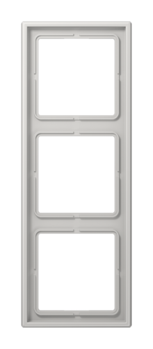 Рамка 3 поста JUNG LS 990, светло-серый