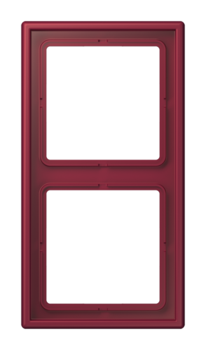 Рамка 2 поста JUNG LS 990, le rubis