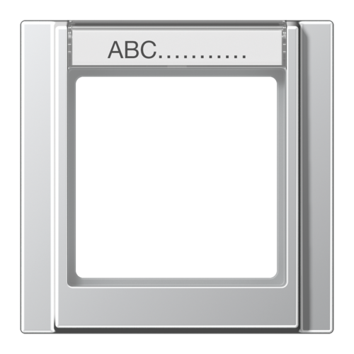 Рамка 1 пост JUNG A 500, вертикальная, алюминий