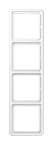 Рамка 4 поста JUNG CD, белый