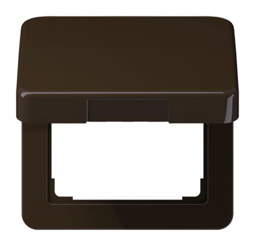 JUNG CD 500/CD plus Коричневая Крышка откидная для розеток и изделий 50х50
