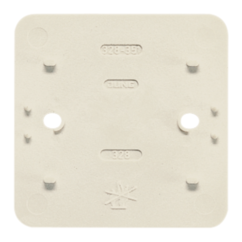 JUNG Плата монтажная, огнестойкая, для установки одинарных АР розеток