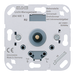 Механизм спутника для диммеров поворотно-нажимной, JUNG
