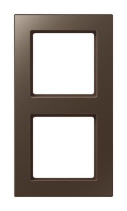 Рамка 2 поста JUNG A CREATION, мокко