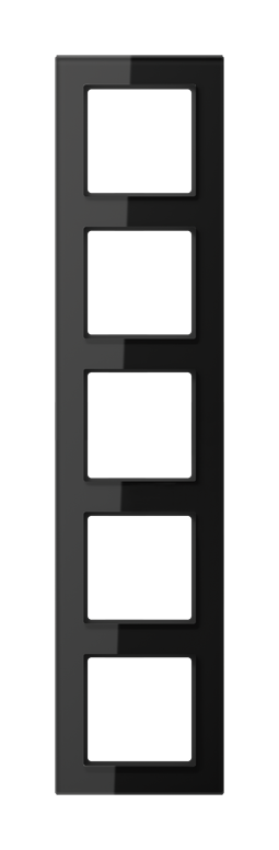 Рамка 5 постов JUNG A CREATION, черный