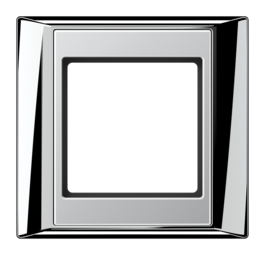 Рамка 1 пост JUNG A PLUS, хром