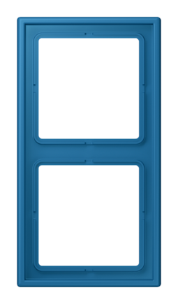 Рамка 2 поста JUNG LS 990, noir d’ivoire