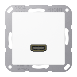 Розетка HDMI JUNG A 500, белый