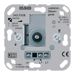 Механизм светорегулятора JUNG LEDOTRON, 210 Вт