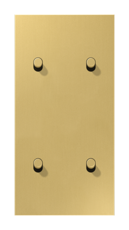 Накладка тумблера JUNG LS1912, латунь