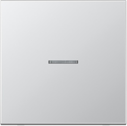 Клавиша с линзой JUNG LS METAL, алюминий