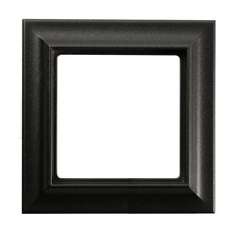 Рамка 1-пост; Eco Profi Standart; термопласт; антрацит